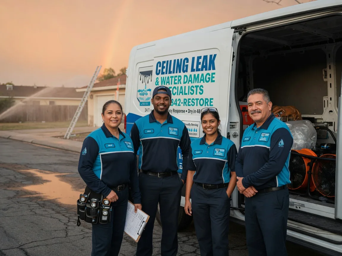 Ceiling Leak Cleanup company in Twin Lakes, MN