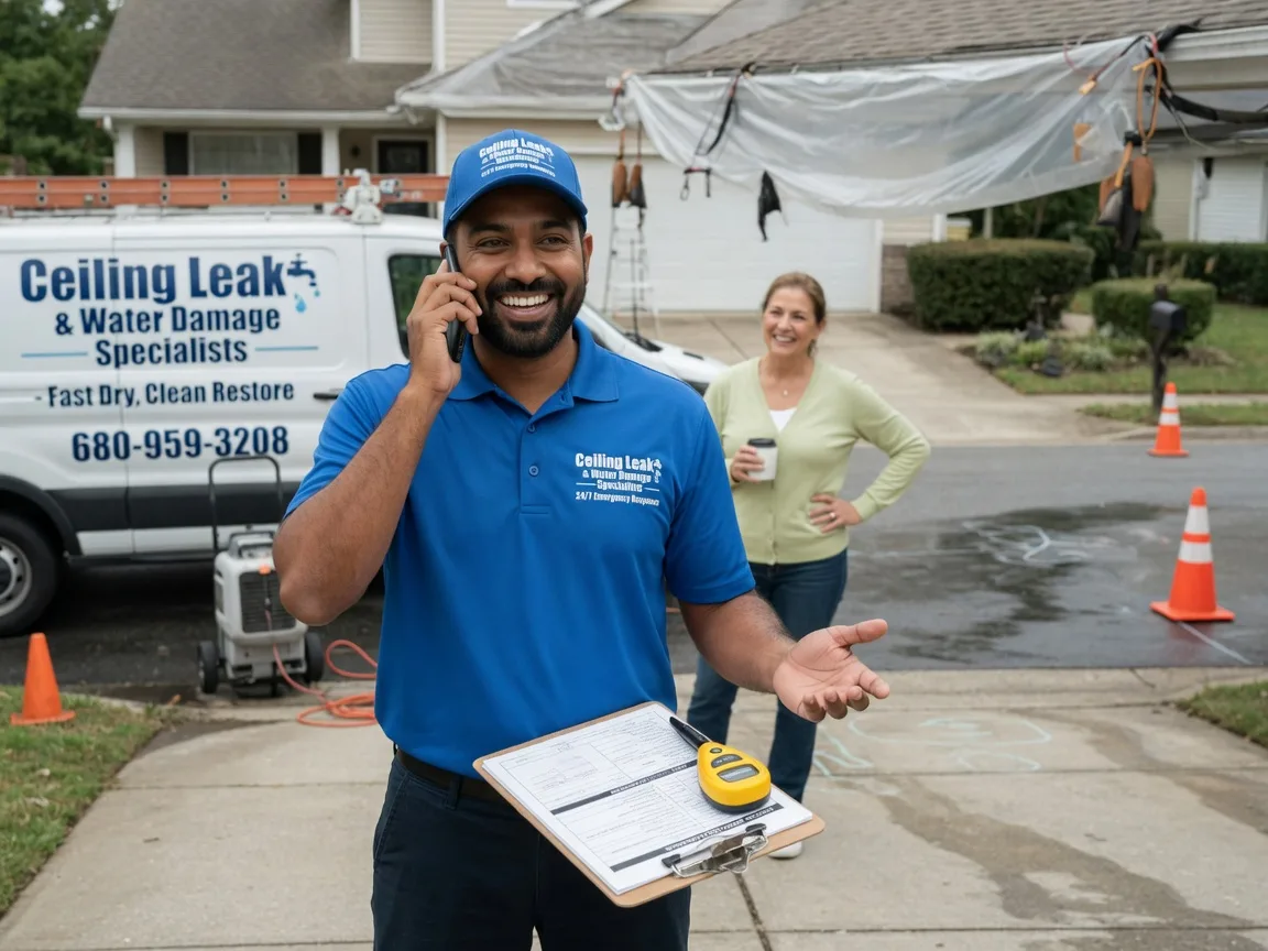 Ceiling Leak Cleanup Twin Lakes, MN FAQs